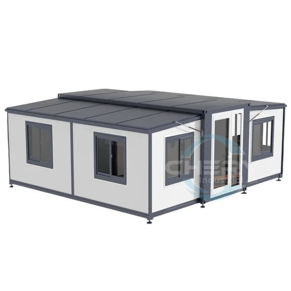 Bastone 20x20x8FT Mobile Expandable Prefab House  Prebuilt Home Portable Office