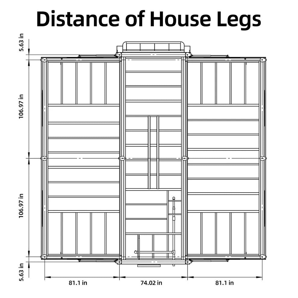 Bastone 20x20x8FT Mobile Expandable Prefab House  Prebuilt Home Portable Office