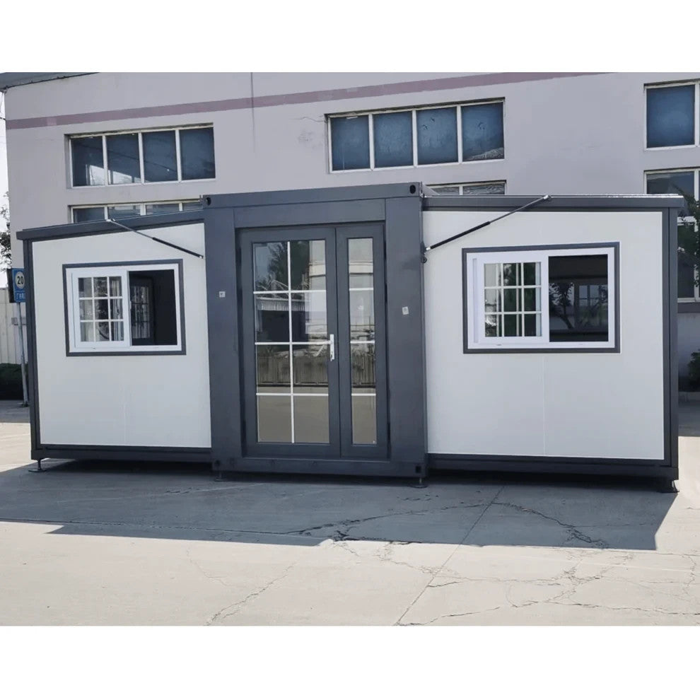 Bastone 20x20x8FT Mobile Expandable Prefab House  Prebuilt Home Portable Office