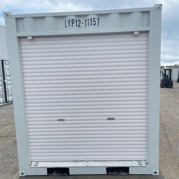 12x7FT Container Storag with Roll-Up Door Portable Storage Pod Cargo-Grade Steel