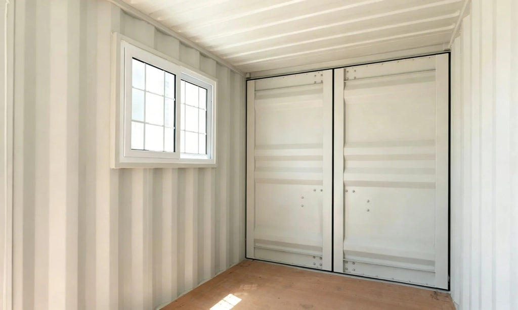 12ft Small Cubic Shipping Container Portable Home for Camping Spot & Shop