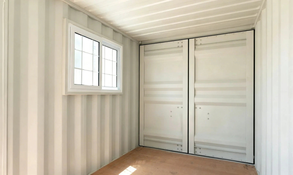 12ft Small Cubic Shipping Container Portable Home for Camping Spot & Shop