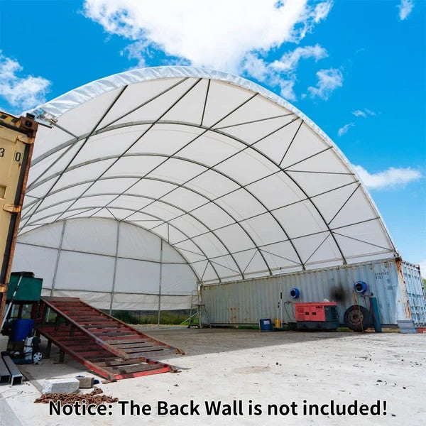 40x40x13FT Shipping Container Canopy Shelter *11oz PE* Industrial Storage