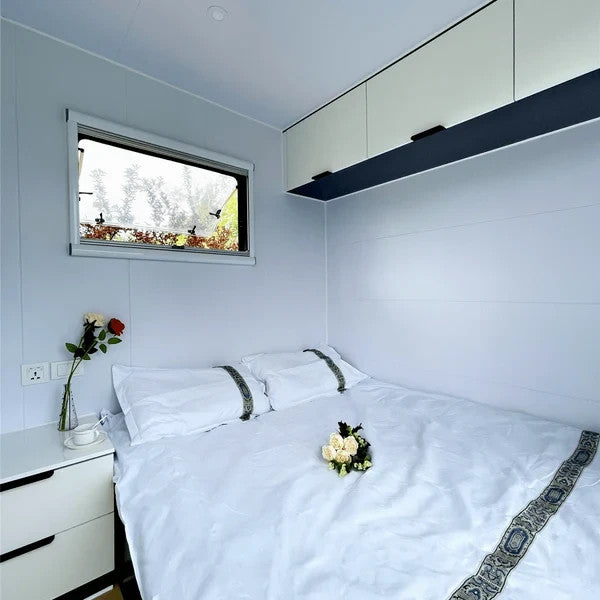 20FT Prefab Tiny House Outdoor Cabin Pod w/ Bathroom Bedroom Modern ADU Airbnb