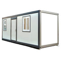 Bastone 20x7FT Mobile Prefab Office | Prebuilt Portable Home with Bathroom