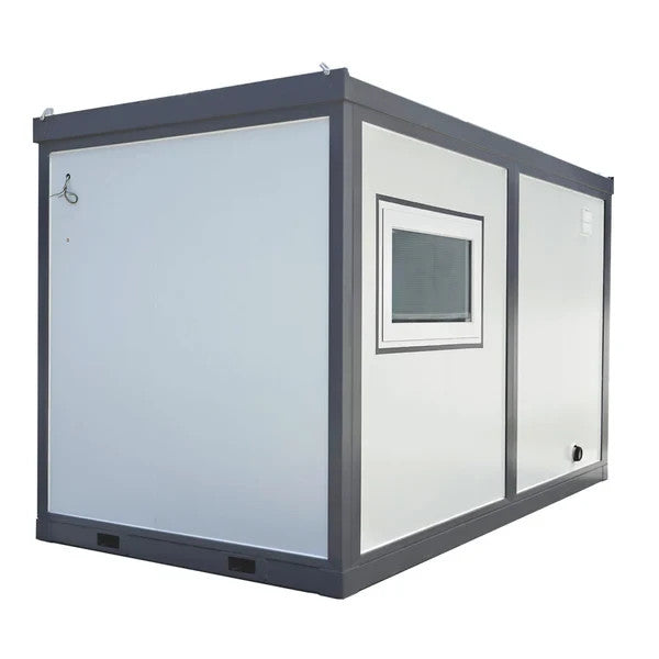 Bastone 13x7FT Mobile Prefab Office Cabin with Bathroom & Bedroom Portable House
