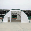 40x80x20 FT Heavy Equipment Storage Shelter 11oz PE Fabric Building