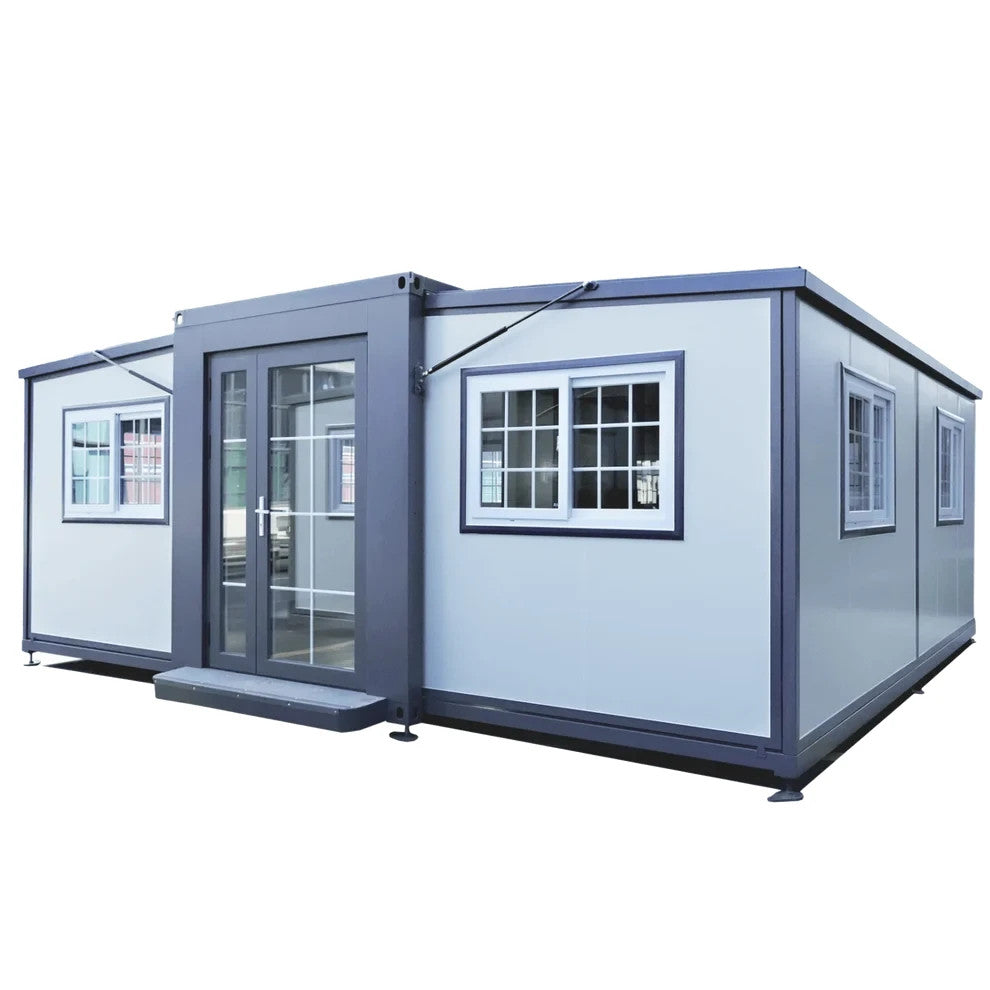 Bastone 20x20x8FT Mobile Expandable Prefab House  Prebuilt Home Portable Office