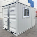 12ft Small Cubic Shipping Container Portable Home for Camping Spot & Shop