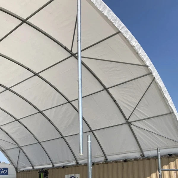 40x40x13FT Shipping Container Canopy Shelter *11oz PE* Industrial Storage
