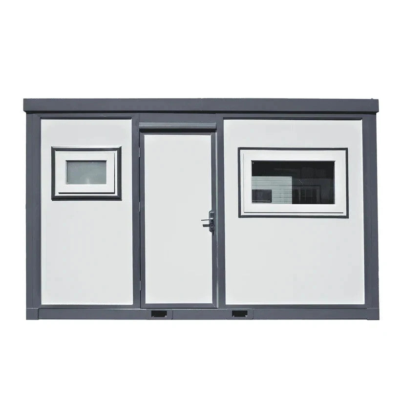Bastone 13x7FT Mobile Prefab Office Cabin with Bathroom & Bedroom Portable House