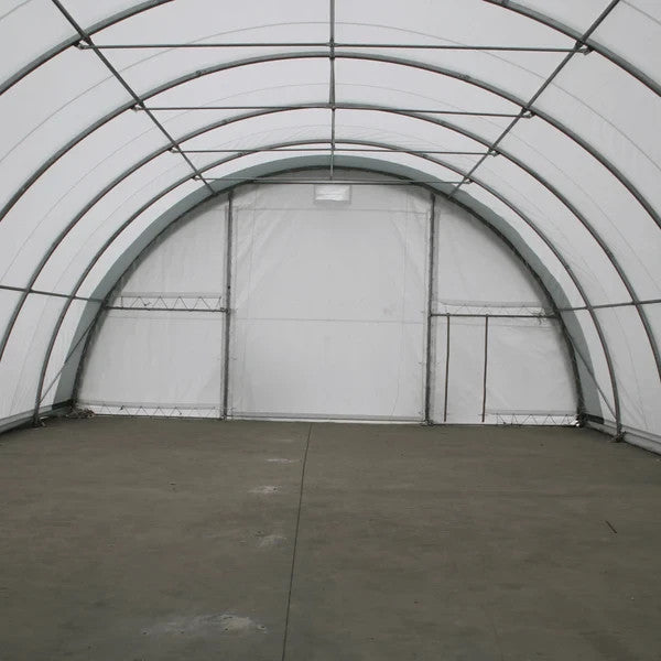 30x65x15 FT Farm Equipment Storage Shelter Hay Barn 11oz PE Fabric Building