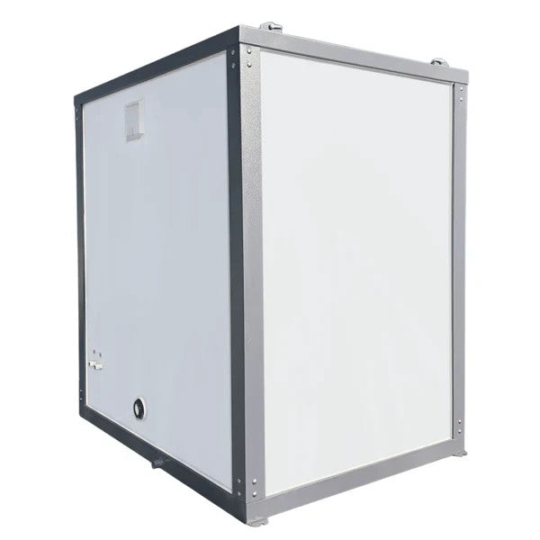 Bastone Portable Restroom W/ Shower Curtain Style for Outdoor Use| Mobile Toilet