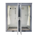 Bastone Mobile Shower 2-Stall Portable Insulated Shower Room Outdoor Use