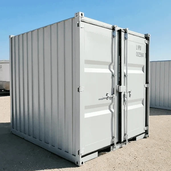 7FT Cubic Shipping Container | Lockable Door & Window | Portable Office Storage
