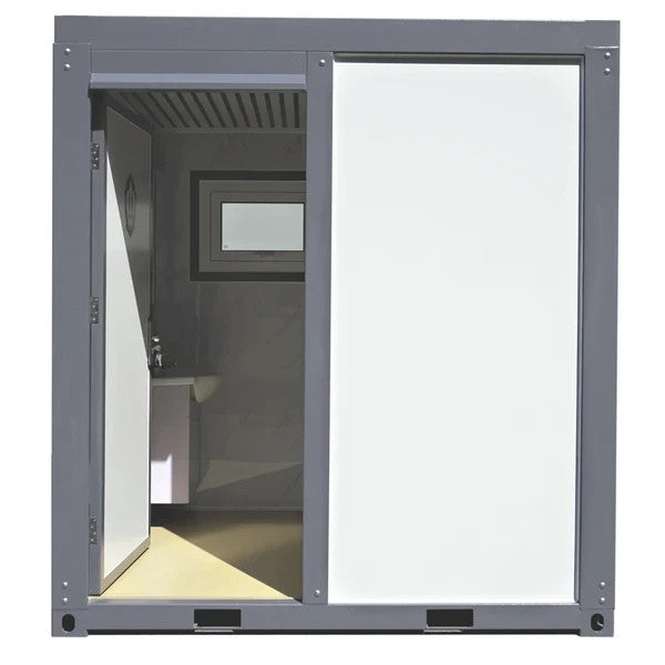 Bastone Portable Private Toilet Stall w/ Sink Vent & Shower Restroom 85x75x94.5