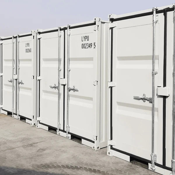 7FT Cubic Shipping Container | Lockable Door & Window | Portable Office Storage