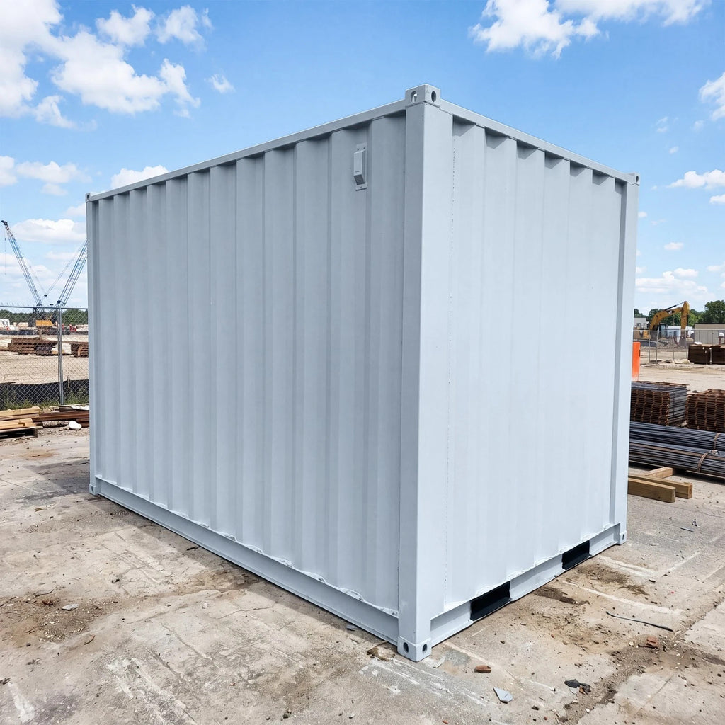 12x7FT Container Storag with Roll-Up Door Portable Storage Pod Cargo-Grade Steel