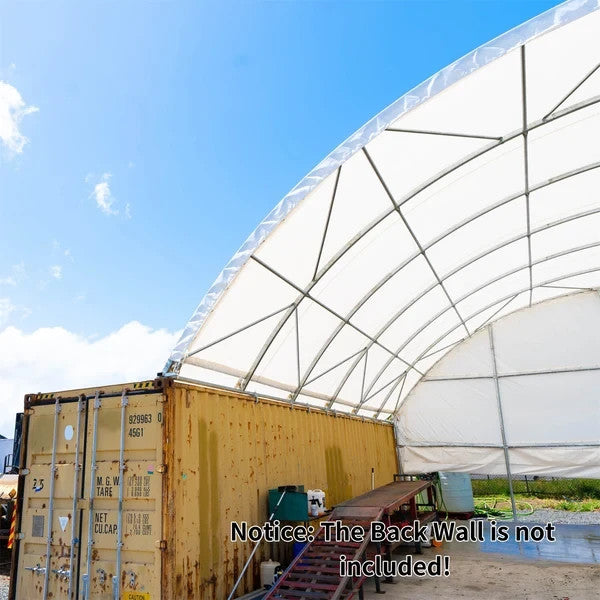 40x40x13FT Shipping Container Canopy Shelter *11oz PE* Industrial Storage