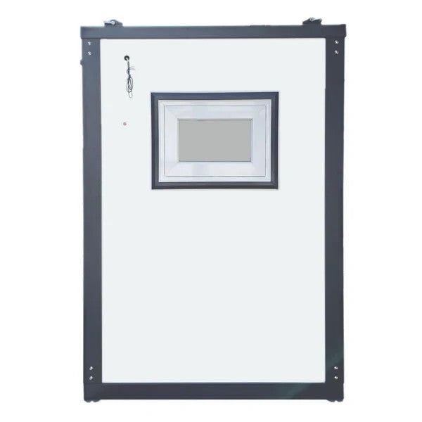 Bastone Portable Restroom W/ Shower Curtain Style for Outdoor Use| Mobile Toilet