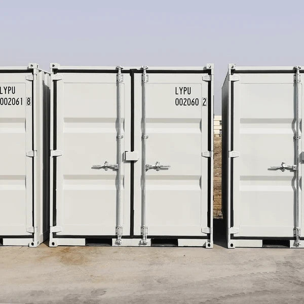 7FT Cubic Shipping Container | Lockable Door & Window | Portable Office Storage